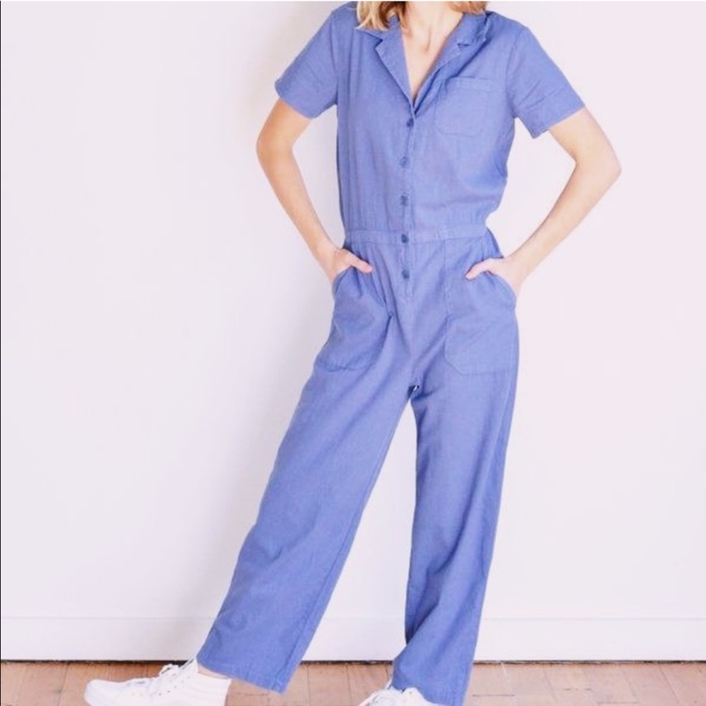 Lacausa blue jumpsuit